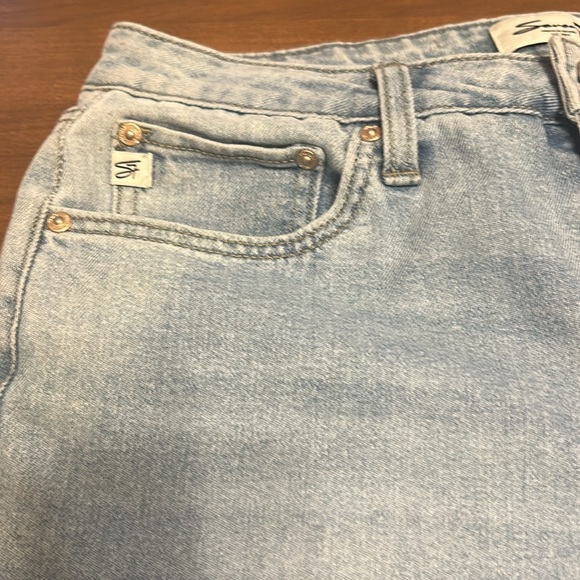 NWOT Seven7 Ladies Light Blue Straight Jeans - Picture 2 of 6